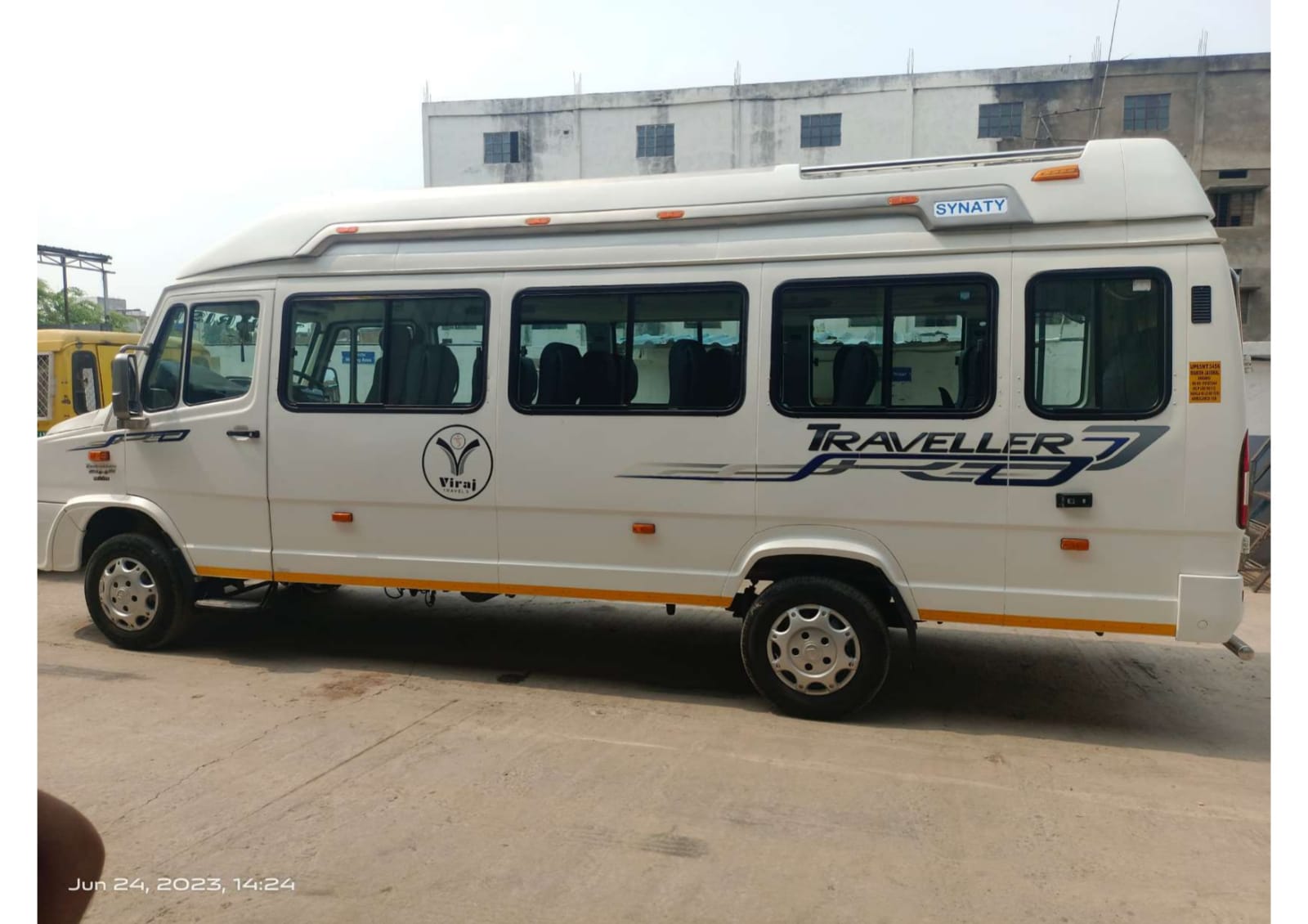 Tempo Traveller 20 Seater